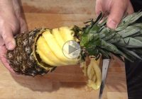 ۴ روش بریدن آناناس برای سرو