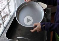 چگونه از روش حمام آب برای تهیه چیزکیک استفاده کنیم؟